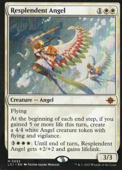 MTG THE LOST CAVERNS OF IXALAN RESPLENDENT ANFEL MYTHIC RARE - Image 1