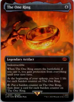 The One Ring (Borderless) 451 LTR UMP NM FOIL MTG - Image 1