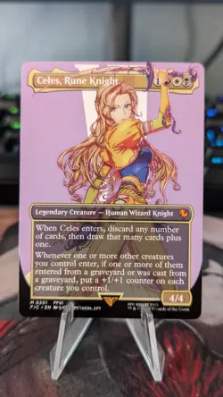Celes, Rune Knight (Borderless) Commander: Final Fantasy Regular - Image 1