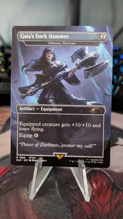 Gaia's Dark Hammer - Colossus Hammer Secret Lair Drop Regular - Image 1