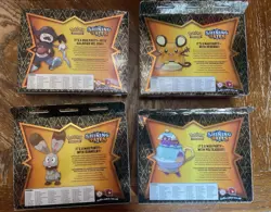 Pokemon TCG Shining Fates Mad Party Pin Collection Complete Set of 4 Boxes - Image 2