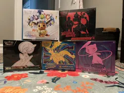 (Lot) Pokemon/Pokemon Center Exclusive ETBs - ALL FACTORY SEALED - Image 1