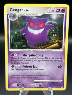 Pokemon TCG Gengar 17/99 Arceus 2009 - Image 1