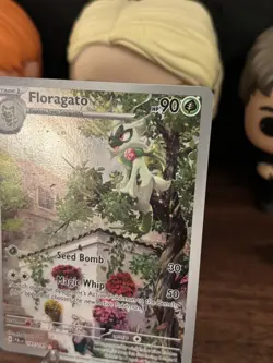 Pokemon TCG Floragato 197/193 S&V Paldea Evolved Illustration Rare Full Art Holo - Image 5
