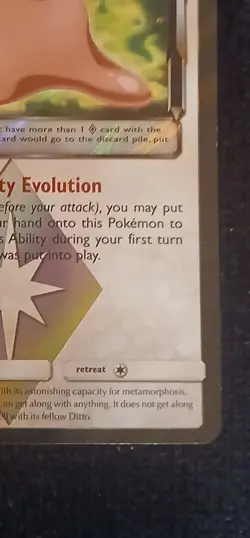 Ditto Prism Star Prism Rare SM - Lost Thunder 154/214 Mint Holodex Pokemon - Image 5