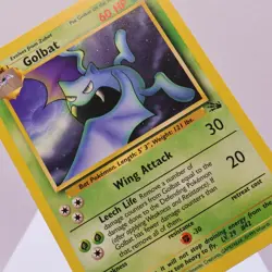 Pokemon TCG - Golbat 34/62 Fossil Uncommon WOTC 1999 - EXC/NM - Image 1