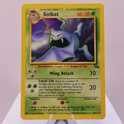 Pokemon TCG - Golbat 34/62 Fossil Uncommon WOTC 1999 - EXC/NM - Image 2