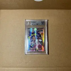 2013 Pokemon Black & White Plasma Blast #101 Iris Holo Full Art Beckett 8.5 - Image 1