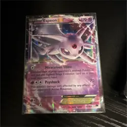 Pokemon Nintendo Espeon EX 52/122 BREAKpoint Holo Basic English 2016 - Image 1