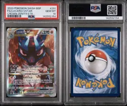 2023 POKEMON SWSH BSPFA/LUCARIO VSTAR CROWN ZENITH ETBPSA#291GEM MT10 - Image 3