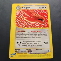 2002 Pidgeot 59/165 - Expedition Base Set Non-Holo Regular Rare - Pokemon TCG-NM - Image 1