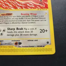 2002 Pidgeot 59/165 - Expedition Base Set Non-Holo Regular Rare - Pokemon TCG-NM - Image 3