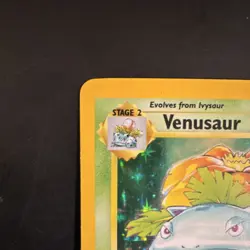 Pokemon TCG Venusaur 15/102 Base Set Holo Rare Stage 2 100 HP 1999 WOTC English - Image 3