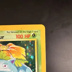 Pokemon TCG Venusaur 15/102 Base Set Holo Rare Stage 2 100 HP 1999 WOTC English - Image 4