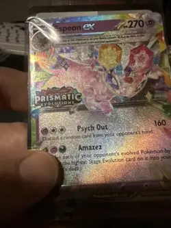 Espeon EX 034/131 Prismatic Evolutions Stamped Promo Pokemon TCG NM (sealed) - Image 3