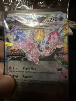Espeon EX 034/131 Prismatic Evolutions Stamped Promo Pokemon TCG NM (sealed) - Image 5