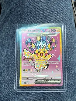 Pokemon TCG Pikachu Ex 277/217 Ascended Heros - Image 1