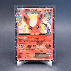Pokemon Flareon EX RC6/RC32 Generations Radiant Collection Ultra Rare Holo LP - Image 1