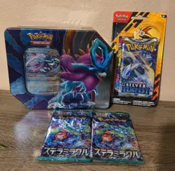 Pokemon Paradox Clash Tin + Silver Tempest And Fusion Strike Victini Blister - Image 2