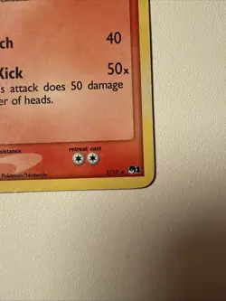 Pokemon TCG Blaziken 1/17 Promo Holo Rare Pop Series 1 MP - Image 2