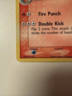 Pokemon TCG Blaziken 1/17 Promo Holo Rare Pop Series 1 MP - Image 3