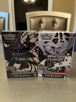 Pokemon TCG: Black Bolt & White Flare Factory Sealed Booster Bundle Set of 2 - Image 1