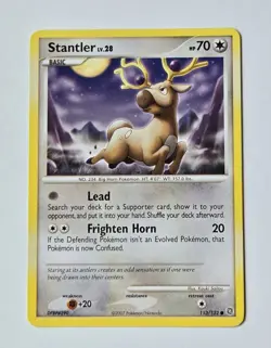 Pokemon TCG Stantler 113/132 Secret Wonders Regular, Excellent LP - Image 1