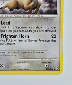 Pokemon TCG Stantler 113/132 Secret Wonders Regular, Excellent LP - Image 5