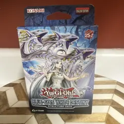 YuGiOh Saga of Blue-Eyes White Dragon Structure Deck Unlimited Edition Sealed - Image 1