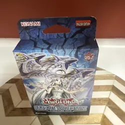 YuGiOh Saga of Blue-Eyes White Dragon Structure Deck Unlimited Edition Sealed - Image 2