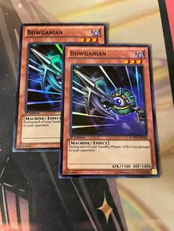 YUGIOH - BOWGANIAN X2 - SUPER RARE - LCYW - 1ST ED - NM - Image 1