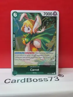 Carrot EB03-013 Extra Booster: One Piece Heroines Edition Foil - Image 1