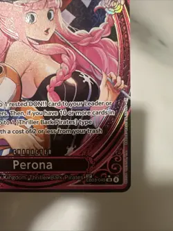 Perona EB03-045 SP SR Parallel ONE PIECE Card Heroines edition english 2025 NM - Image 5
