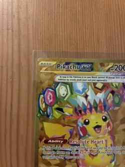 Pokemon Card TCG Sv08: Surging Sparks Pikachu EX Hyper Rare Gold 247/191 M/NM - Image 4