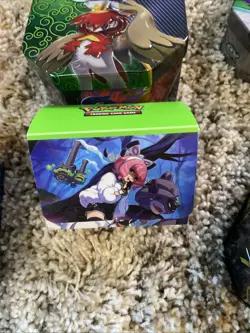 Pokemon Collectible Empty Tin Lot and Cards Great Condition Assorted - Image 5