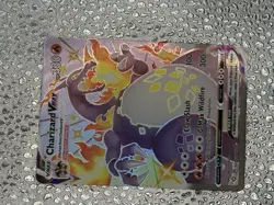Pokemon TCG Charizard VMAX Holo Ultra Rare Card Shining Fates SV107/SV122 - Image 2