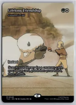 Lifelong Friendship (Borderless) MTG Avatar The Last Airbender Eternal Legal TLE - Image 1