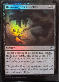MTG Adventures in the Forgotten Realms Demogorgon's Clutches Foil (Uncommon) - Image 1