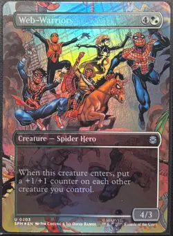 MTG Marvel's Spider-Man Web-Warriors Foil (Uncommon) - Image 1