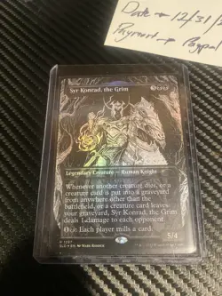 MTG Syr Konrad, the Grim - Secret Lair Drop Series (SLD) FOIL - Image 1