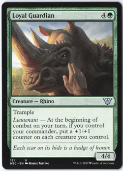 Loyal Guardian U Commander: Kamigawa: Neon Dynasty 121 LP - Image 1