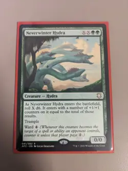 Neverwinter Hydra / Commander: Adventures in the Forgotten Realms / MTG Magic - Image 1
