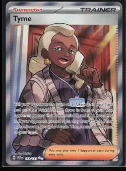 Tyme 143/131 Ultra Rare SV: Prismatic Evolutions Pokemon TCG NM - Image 1