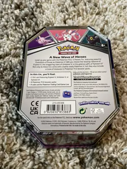 Pokemon TCG Evolving Skies: V Heroes Tin - Espeon V ***EMPTY TIN*** - Image 2
