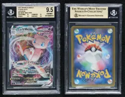 Mew VMAX Japanese Pokemon Sword & Shield Fusion Arts (s8) BGS 9.5 GEM MINT - Image 3