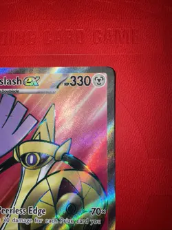 Aegislash ex #230/182 SV04: Paradox Rift Pokemon TCG Card In EX+ Condition - Image 5