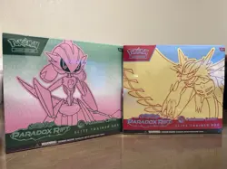 Pokemon TCG Paradox Rift Pokemon Center ETB Set Of 2 - Image 1
