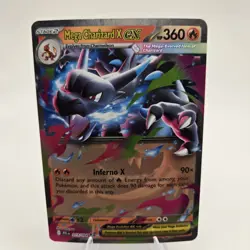 Mega Charizard X ex 013/094 Phantasmal Flames Double Rare Holo Pokemon TCG NM/M - Image 1