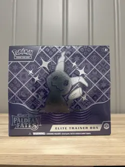 Pokemon Paldean Fates Elite Trainer Box TCG Scarlet and Violet - Image 1