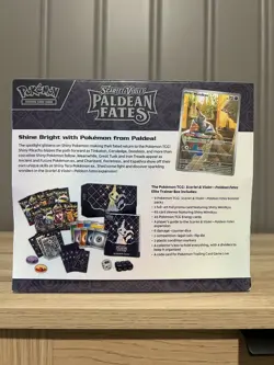 Pokemon Paldean Fates Elite Trainer Box TCG Scarlet and Violet - Image 5